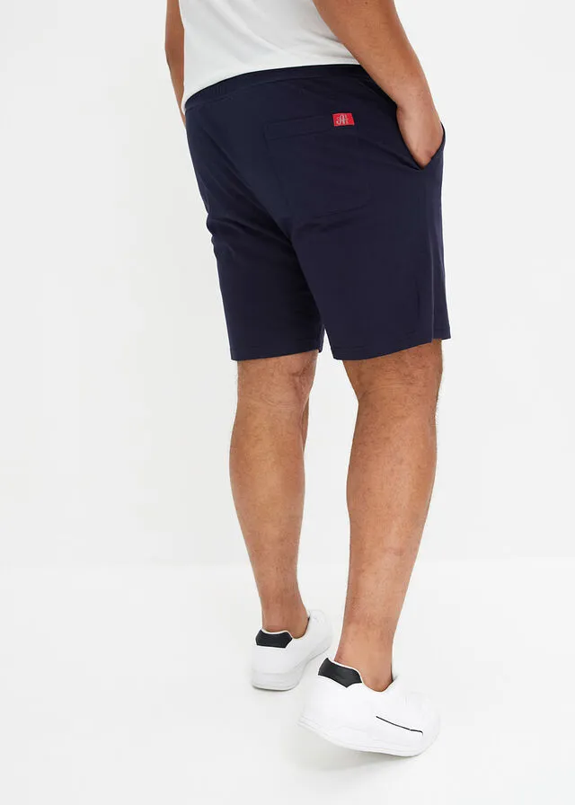 Navy Blue and Teal Knit Shorts (2-Pack)